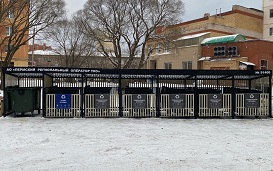 Обустройство контейнерной площадки по адресу ул. Ивана Франко, 40/1, 40/2, 40/3